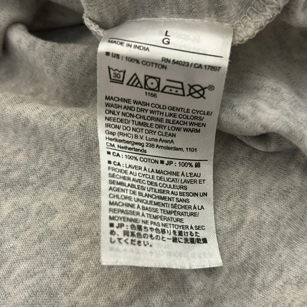 Banana Republic Gray 100% Cotton Luxe Touch Polo, Size‎ L